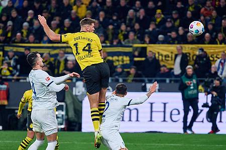 Dortmunds Niclas Füllkrug erzielt das 2:1.