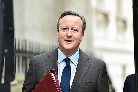David Camerons Besuch auf den Falklandinseln war der Nachrichtenagentur PA zufolge der erste eines britischen Regierungsmitglieds seit 2016 (Archivbild).
