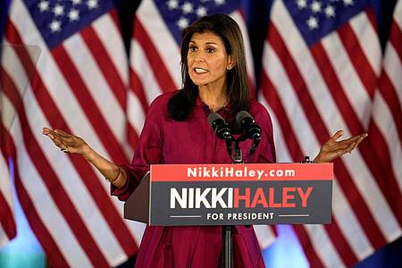 Nikki Haley ist die letzte ernstzunehmende Gegnerin Donald Trumps im Rennen um die US-Präsidentschaftskandidatur.