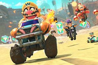 Nintendo/dpa-tmn | Ein «Mario Kart»-Schwergewicht: Der zornige Wario.