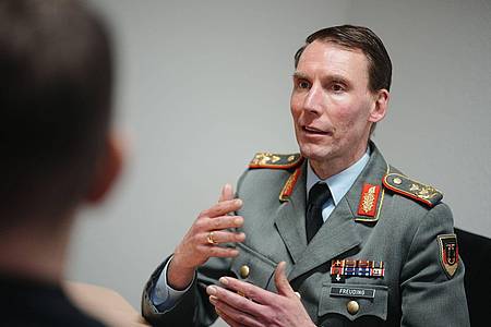 Christian Freuding, der den Planungsstab im Verteidigungsministerium leitet, begleitete vor zwei Wochen Generalinspekteur Carsten Breuer in die Ukraine.