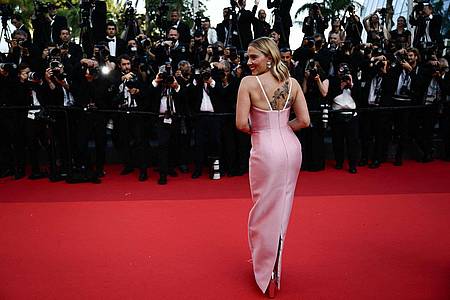 Im Fokus: Scarlett Johansson auf dem roten Teppich.
