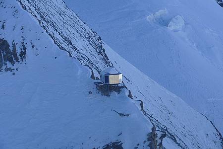 Zwei Tage saßen die beiden Bergsteiger aus Tschechien auf 3200 Metern Seehöhe am Großglockner fest.
