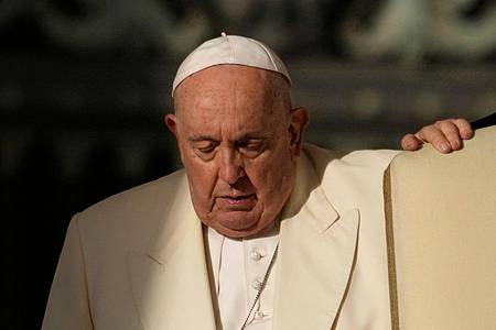 Papst Franziskus wird im Dezember 87 Jahre alt.
